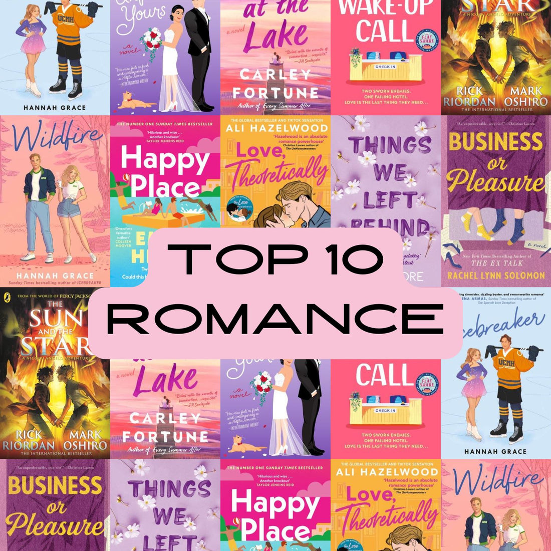 Top 10 most talked-about romance books on BookTok in 2024