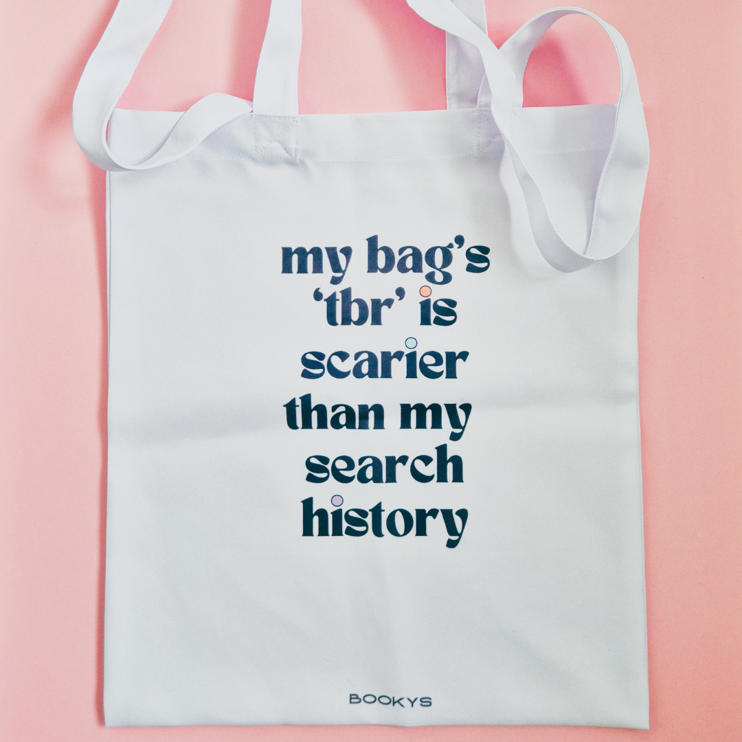 Tote Bag "My Bag’s TBR Is Scarier Than My Search History"