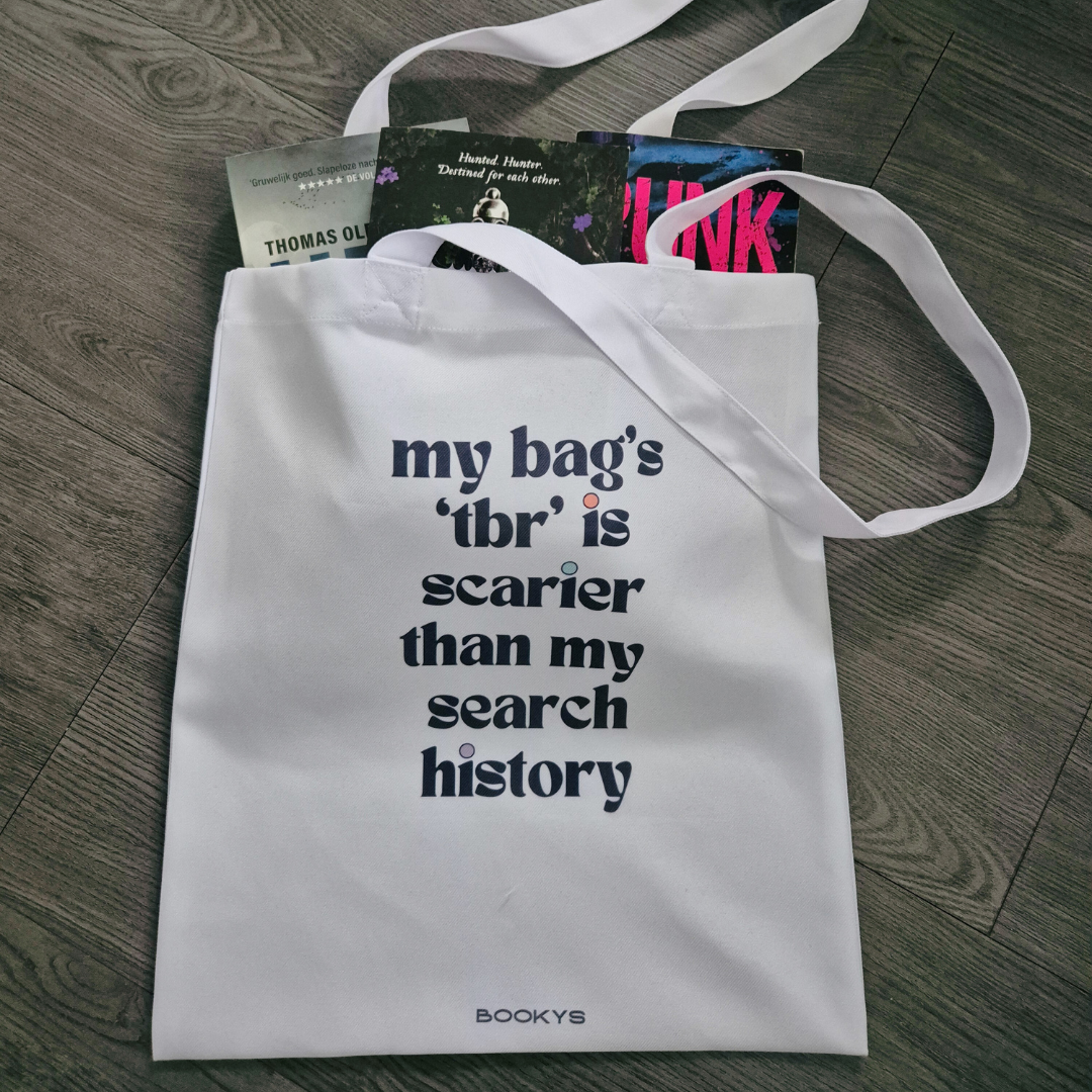 Tote Bag "My Bag’s TBR Is Scarier Than My Search History"
