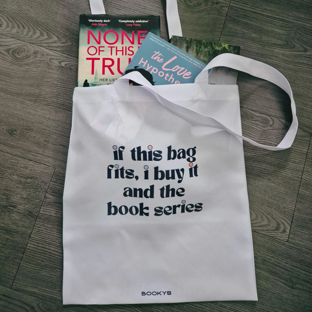 Tote Bag "If This Bag Fits, I Buy It And The Book Series"
