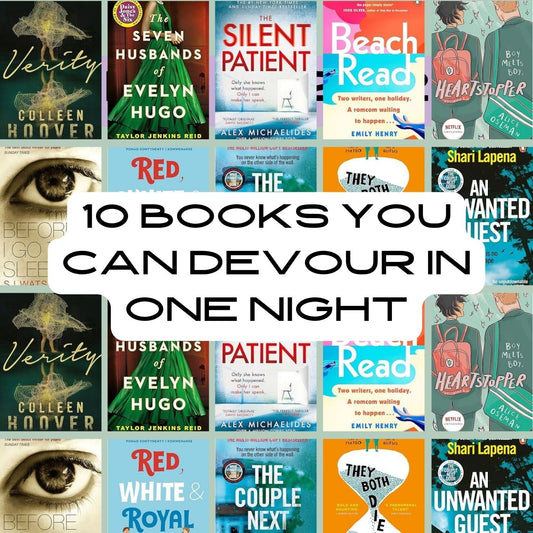 10 Books you can devour in one night
