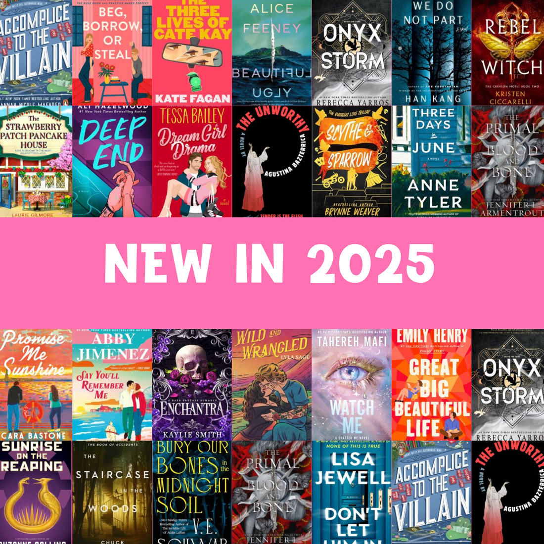 TBR Alert: 25 books taking BookTok by storm in 2025