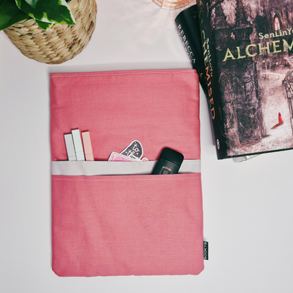 Book Sleeve Large Dark Pink