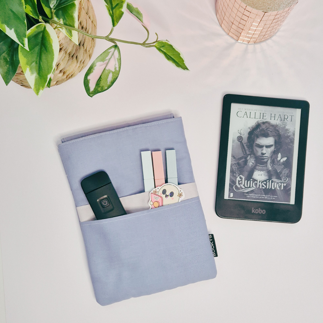 Book Sleeve E-Reader Blue