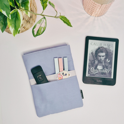 Book Sleeve E-Reader Blue