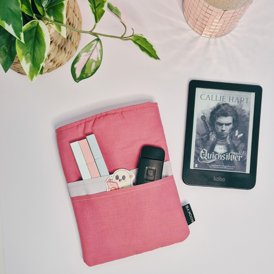 Book Sleeve E-Reader Dark Pink