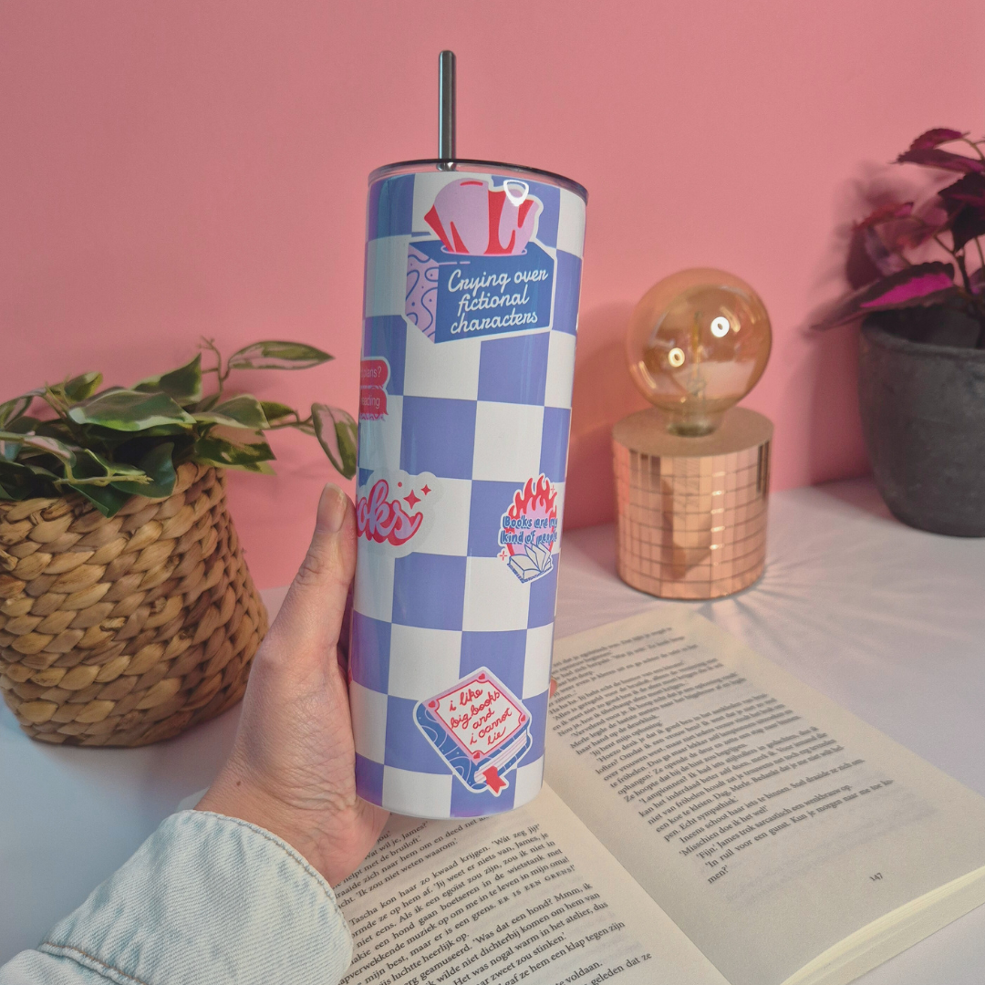 Bookish Tumbler "Bookworm"