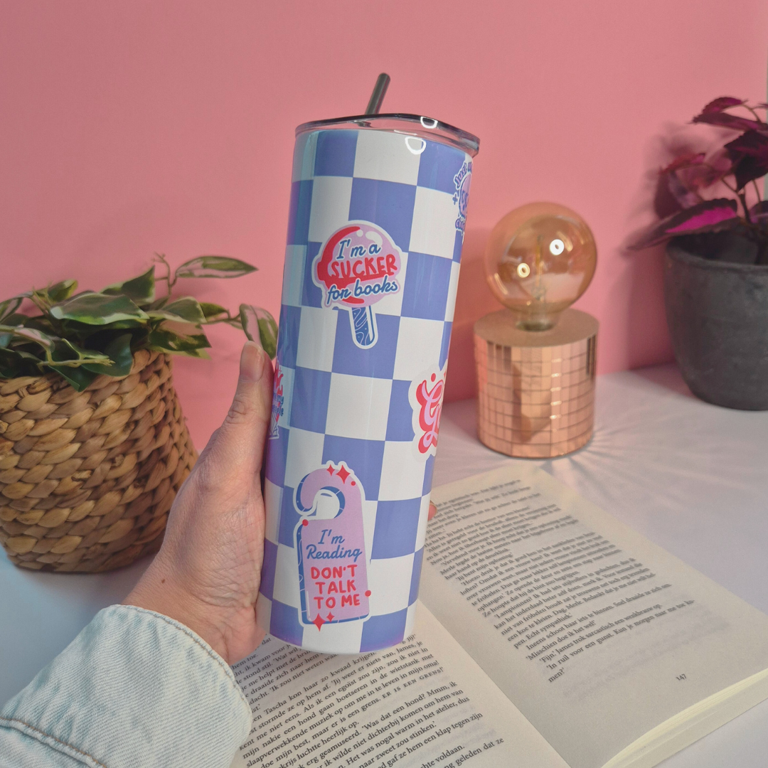 Bookish Tumbler "Bookworm"