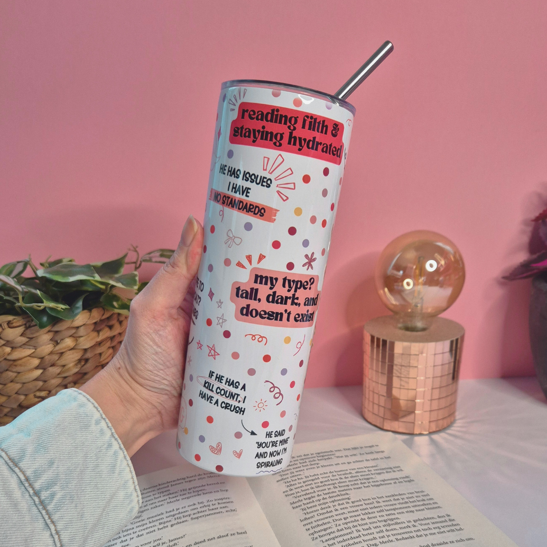 Bookish Tumbler "Spicy Booky"