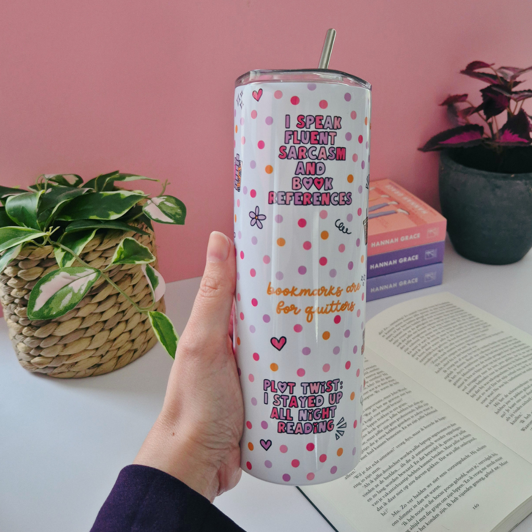 Bookish Tumbler "Booky"