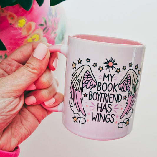 Mug “My Book Boyfriend Had Wings”