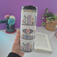 Bookish Thermos Travel Mug “Fantasy Shelf”