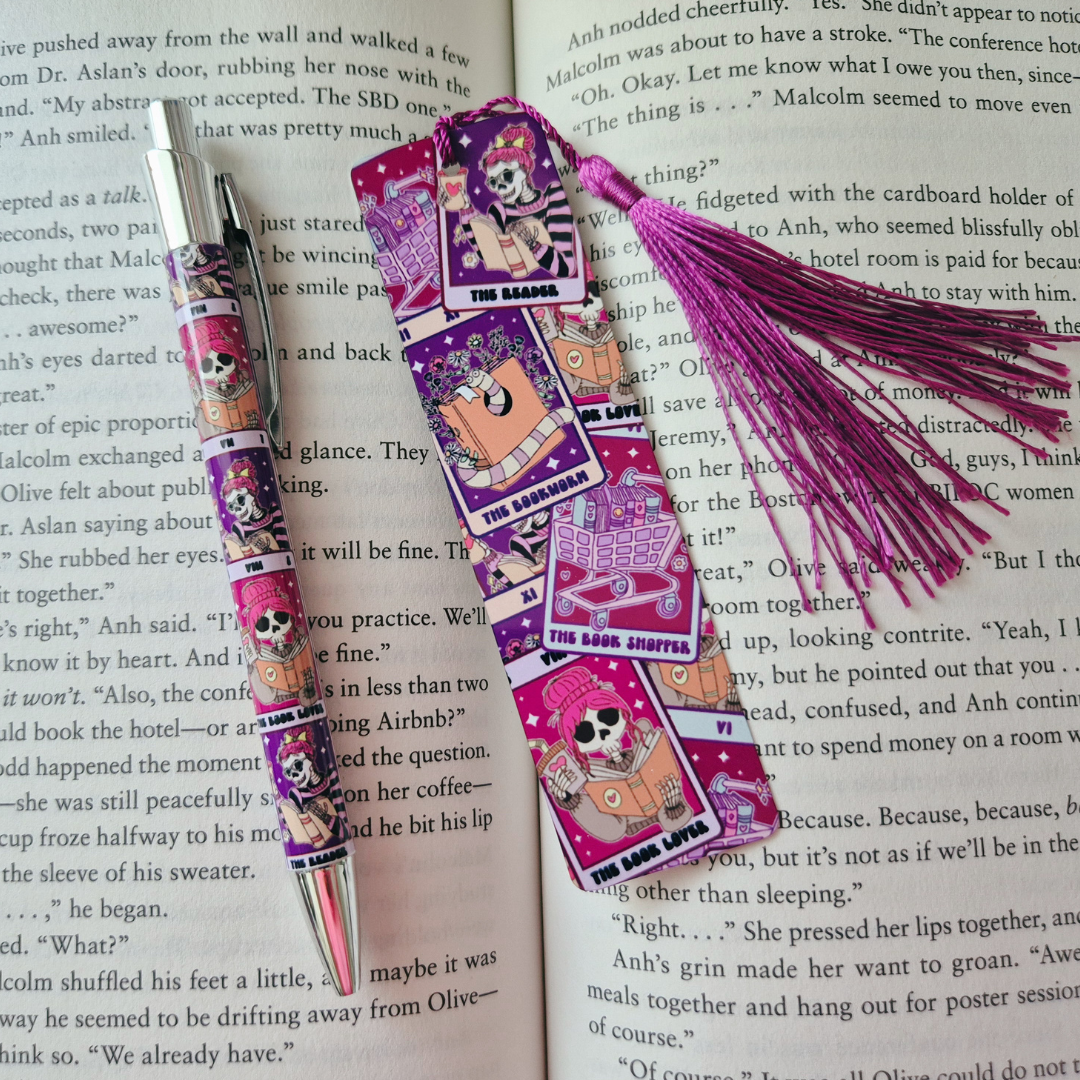 Pen & Bookmark Set "Tarot Edition"