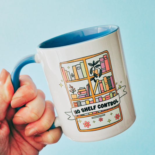 Mug "No Shelf Control"