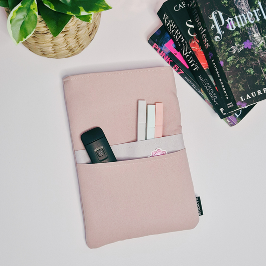 Book Sleeve Small Light Pink