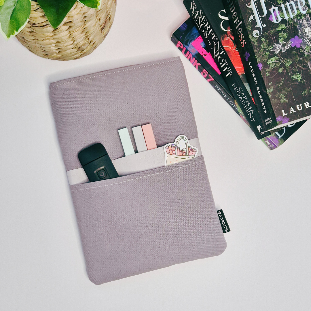 Book Sleeve Small Grey