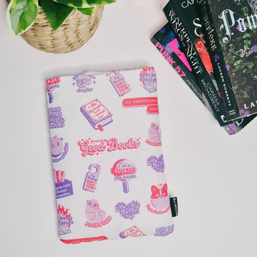 Book Sleeve Small Bookworm