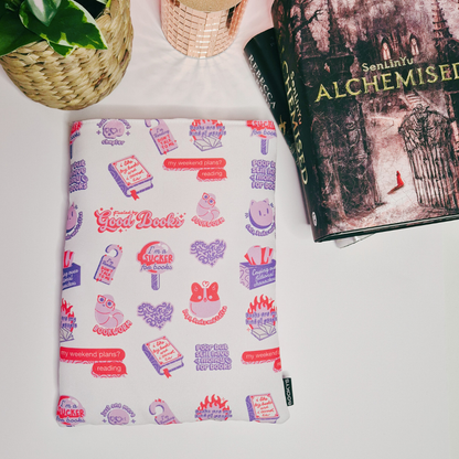 Book Sleeve Large Bookworm