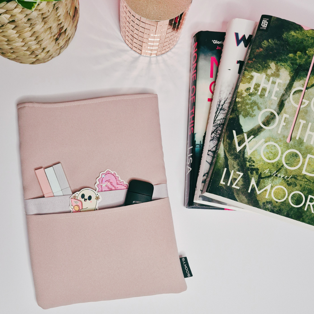 Book Sleeve Medium Light Pink