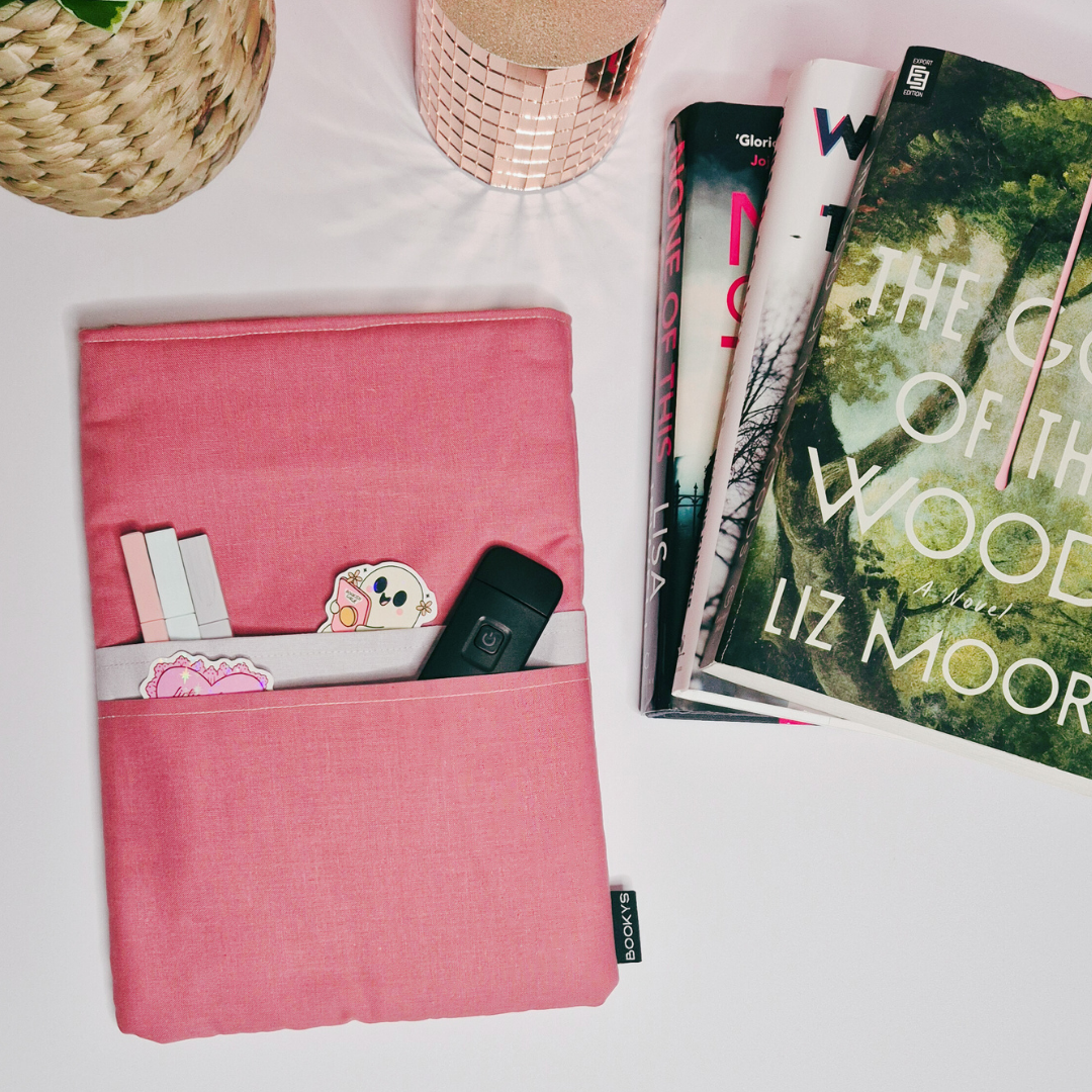 Book Sleeve Medium Dark Pink