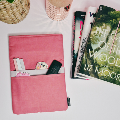 Book Sleeve Medium Dark Pink