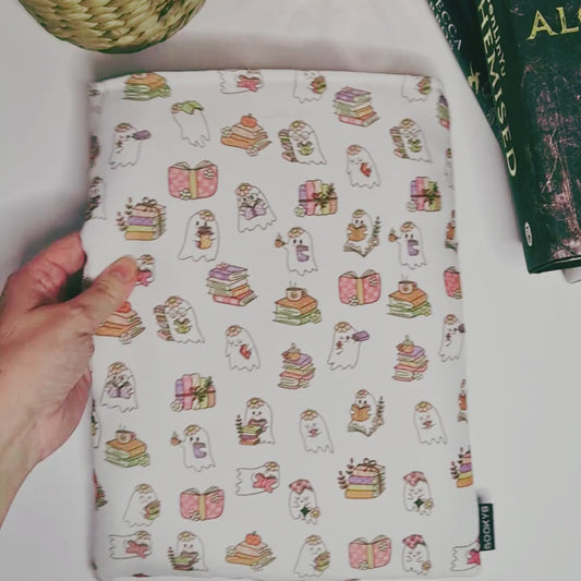 Book Sleeve Large Spooky Booky