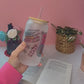 Bookish Libby Glass Frosted “Book Lover Era”