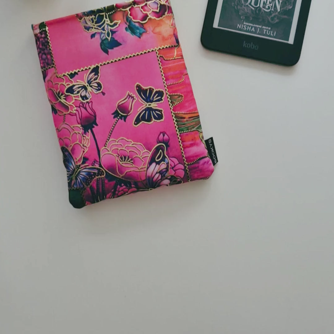 Book Sleeve E-Reader "Golden Garden"