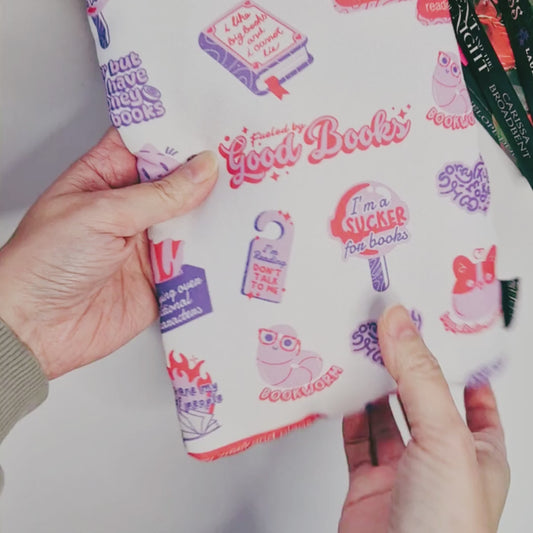 Book Sleeve Small Bookworm