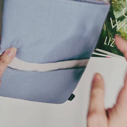 Book Sleeve Medium Blue