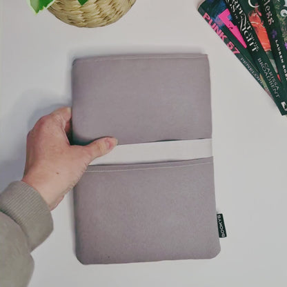 Book Sleeve Small Grey