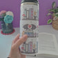 Bookish Thermos Travel Mug “Fantasy Shelf”