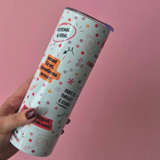 Bookish Tumbler "Spicy Booky"