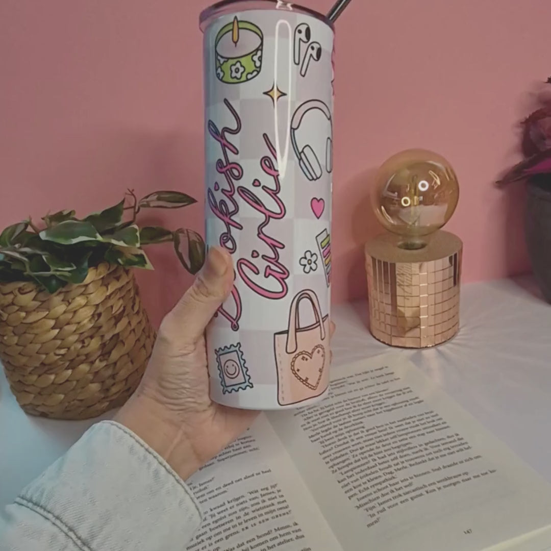 Bookish Tumbler “Bookish Girlie”