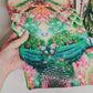 Book Sleeve Medium Flowers