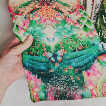 Book Sleeve Medium Flowers