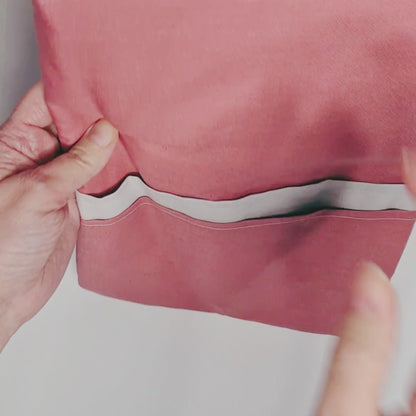 Book Sleeve Large Dark Pink