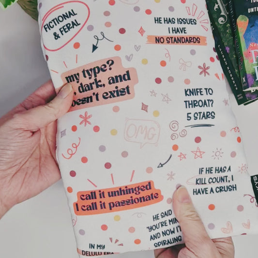 Book Sleeve Small Spicy Booky