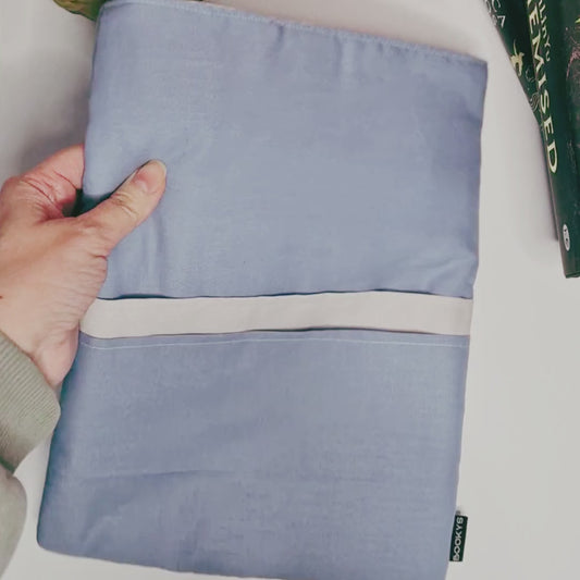 Book Sleeve Large Blue