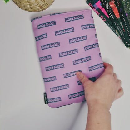 Book Sleeve Small Bookaholic