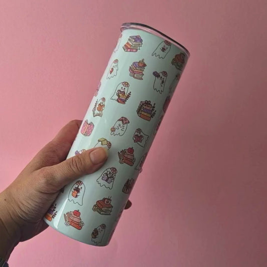Bookish Tumbler "Spooky Booky"