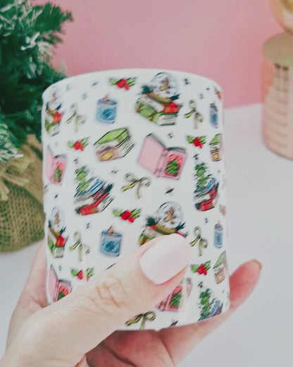 Candle "Christmas Booky"