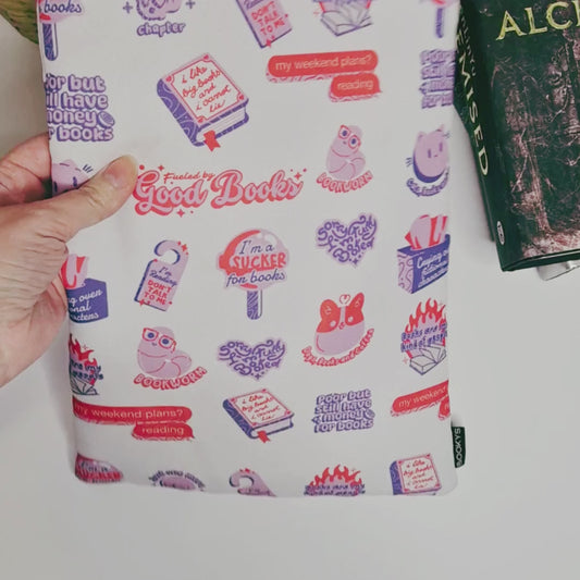 Book Sleeve Large Bookworm