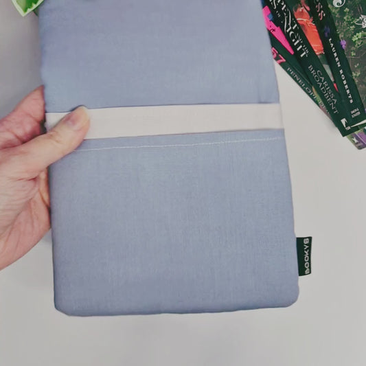 Book Sleeve Small Blue